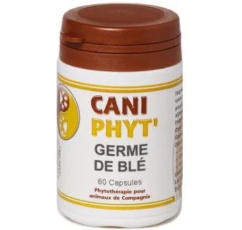 Germe de blé Caniphyt - Chien/Chat - 60 capsules