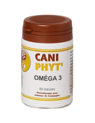 Oméga 3 Caniphyt - Chients/Chats - 60 capsules
