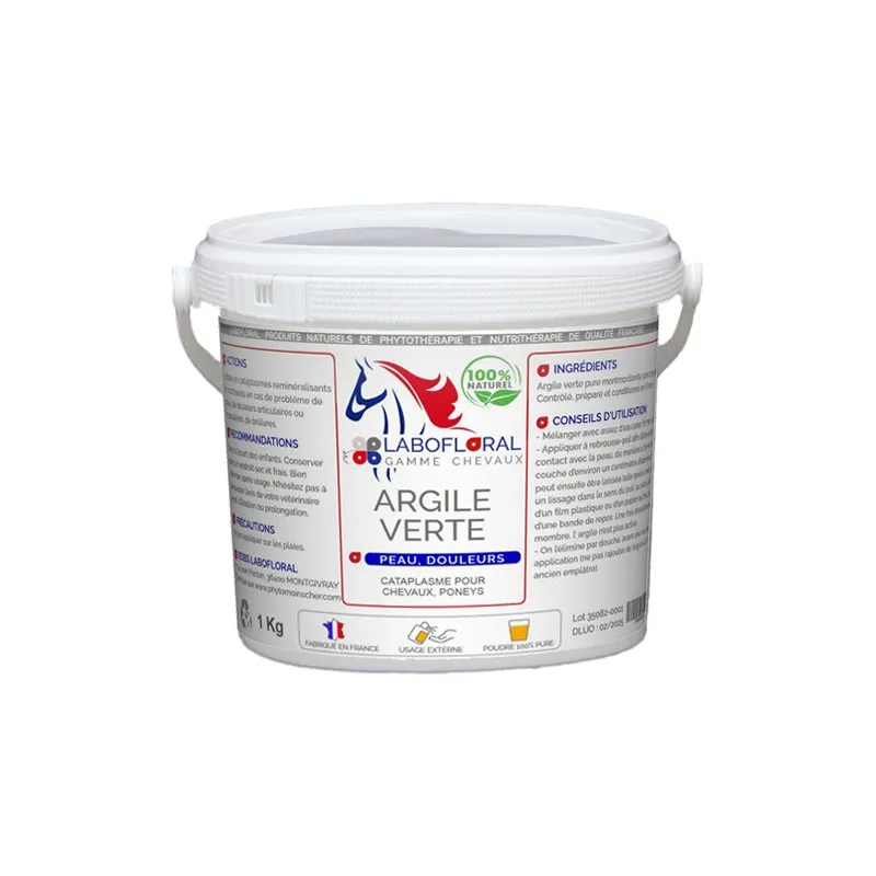 Argile verte Labofloral - Chevaux