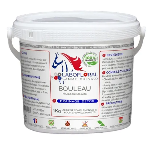 Bouleau Labofloral pour chevaux