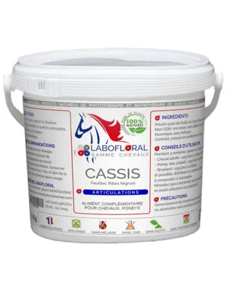 Cassis Labofloral pour chevaux