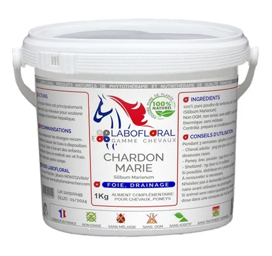 Chardon Marie Labofloral pour chevaux