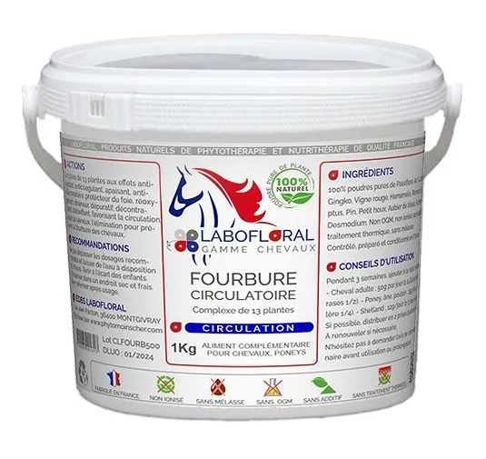 Complexe Fourbure, Circulatoire pour chevaux - Labofloral