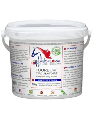 Complexe Fourbure, Circulatoire pour chevaux - Labofloral