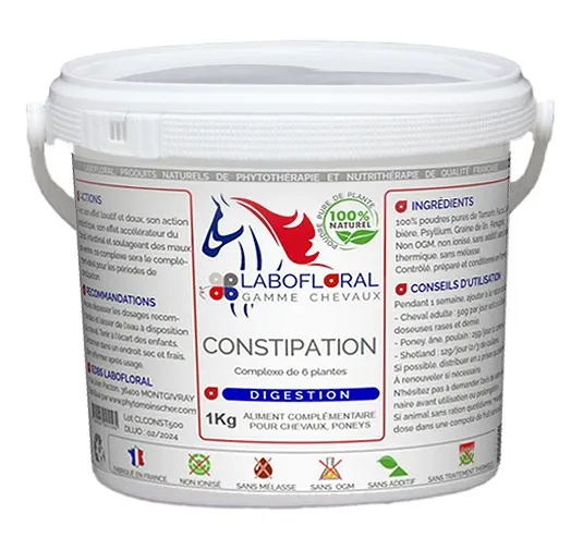 Complexe Constipation pour chevaux - Labofloral