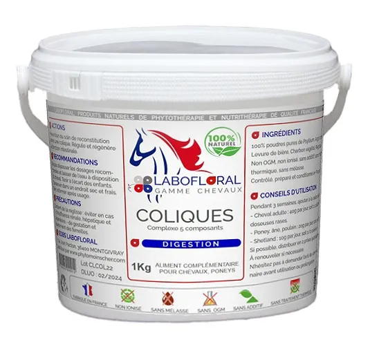 Complexe Coliques pour chevaux