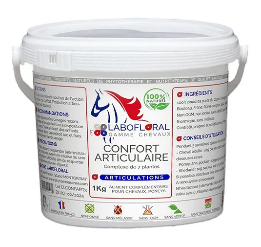 Complexe Confort Articulaire pour chevaux - Labofloral