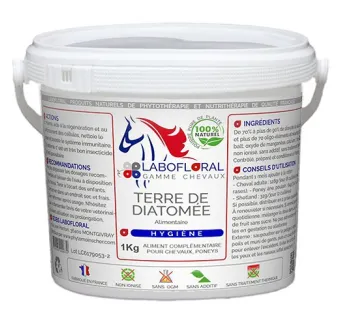 Terre de Diatomée pour chevaux - Labofloral
