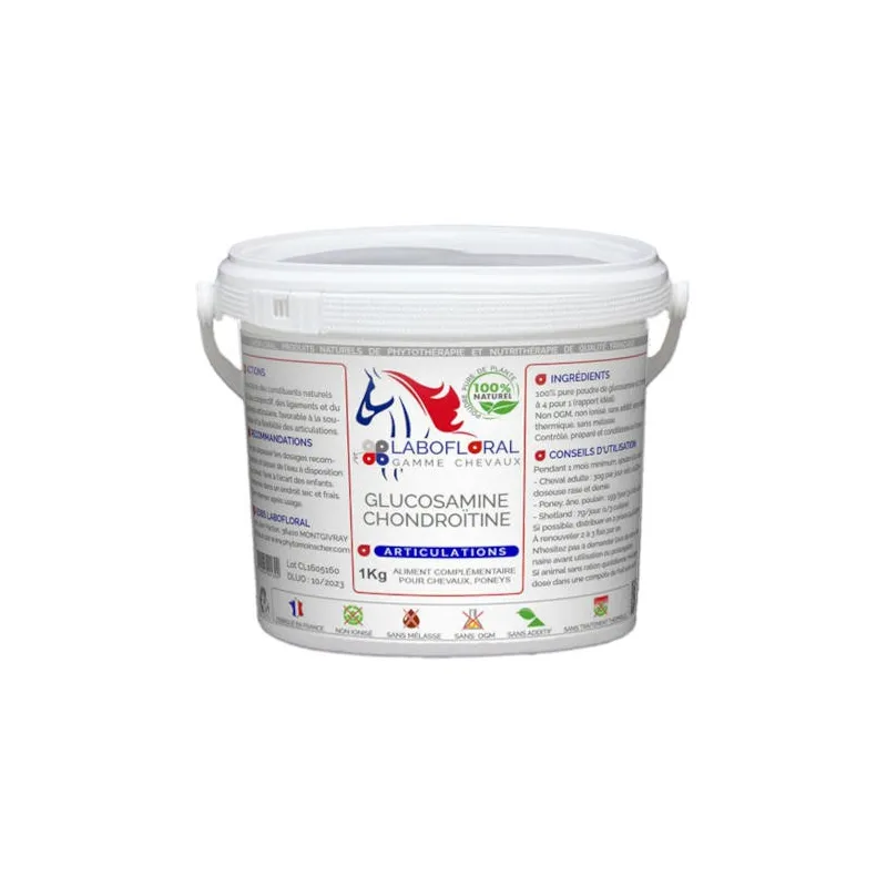 Glucosamine/Chondroïtine Labofloral - Chevaux Glucosamine/Chondroïtine Labofloral - Chevaux