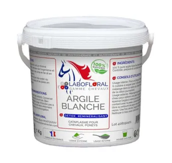 Argile blanche Labofloral chevaux