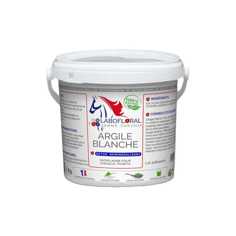 Argile Blanche Labofloral - Chevaux