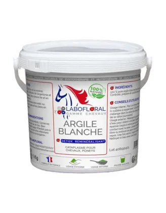 Argile blanche Labofloral chevaux