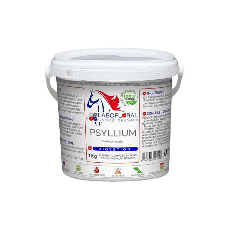 Psyllium Labofloral - Chevaux Psyllium Labofloral - Chevaux