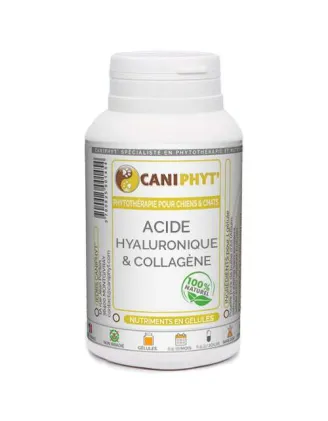 Acide Hyaluronique + Collagène  Caniphyt Chiens Chats