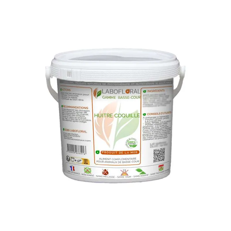Huitre coquille Labofloral - Basse-cour