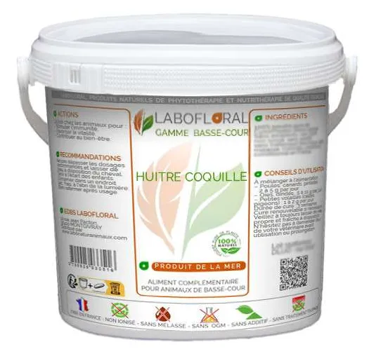 Huitre coquille Labofloral - Basse-cour