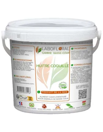 Huitre coquille Labofloral - Basse-cour