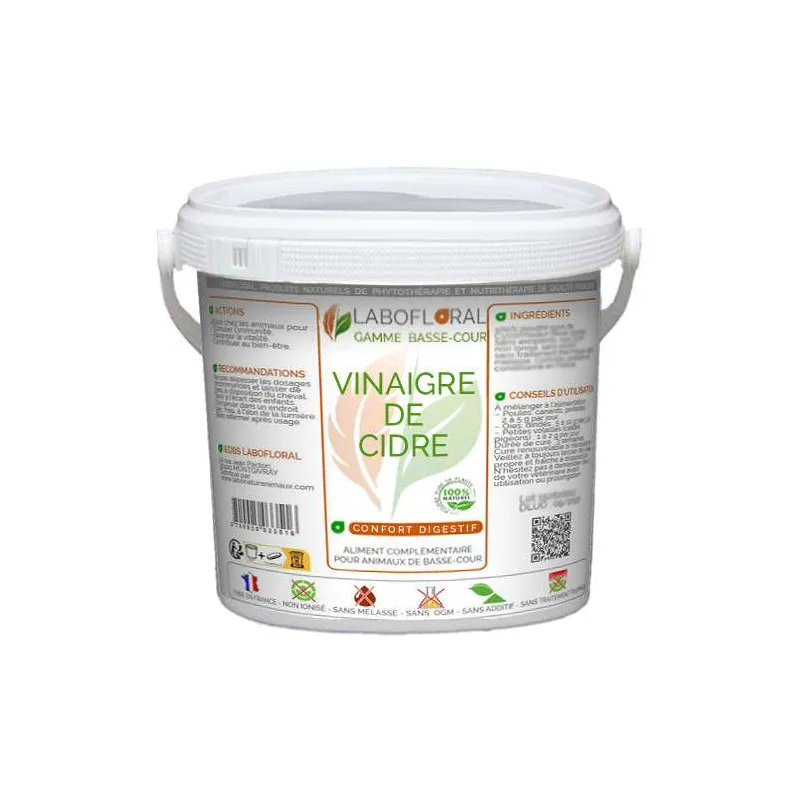 Vinaigre de cidre Labofloral - Basse-cour
