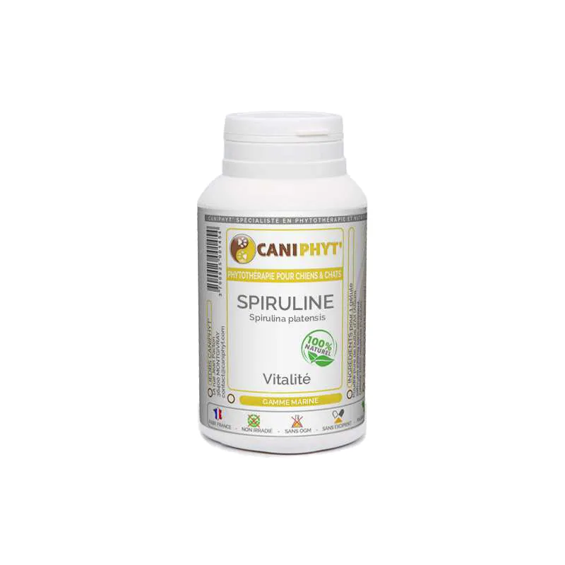 Spiruline Caniphyt - Chiens/Chats Spiruline Caniphyt - Chiens/Chats