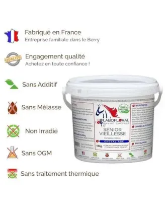 Complexe Senior Vieillesse pour chevaux avantages