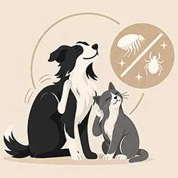 Complément naturel parasites chien et chat