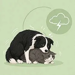 Peur chien et chat solution naturelle