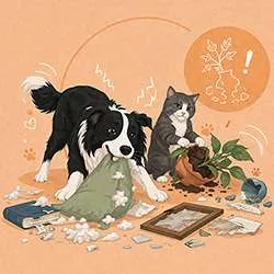 Chien destructeur solution naturelle
